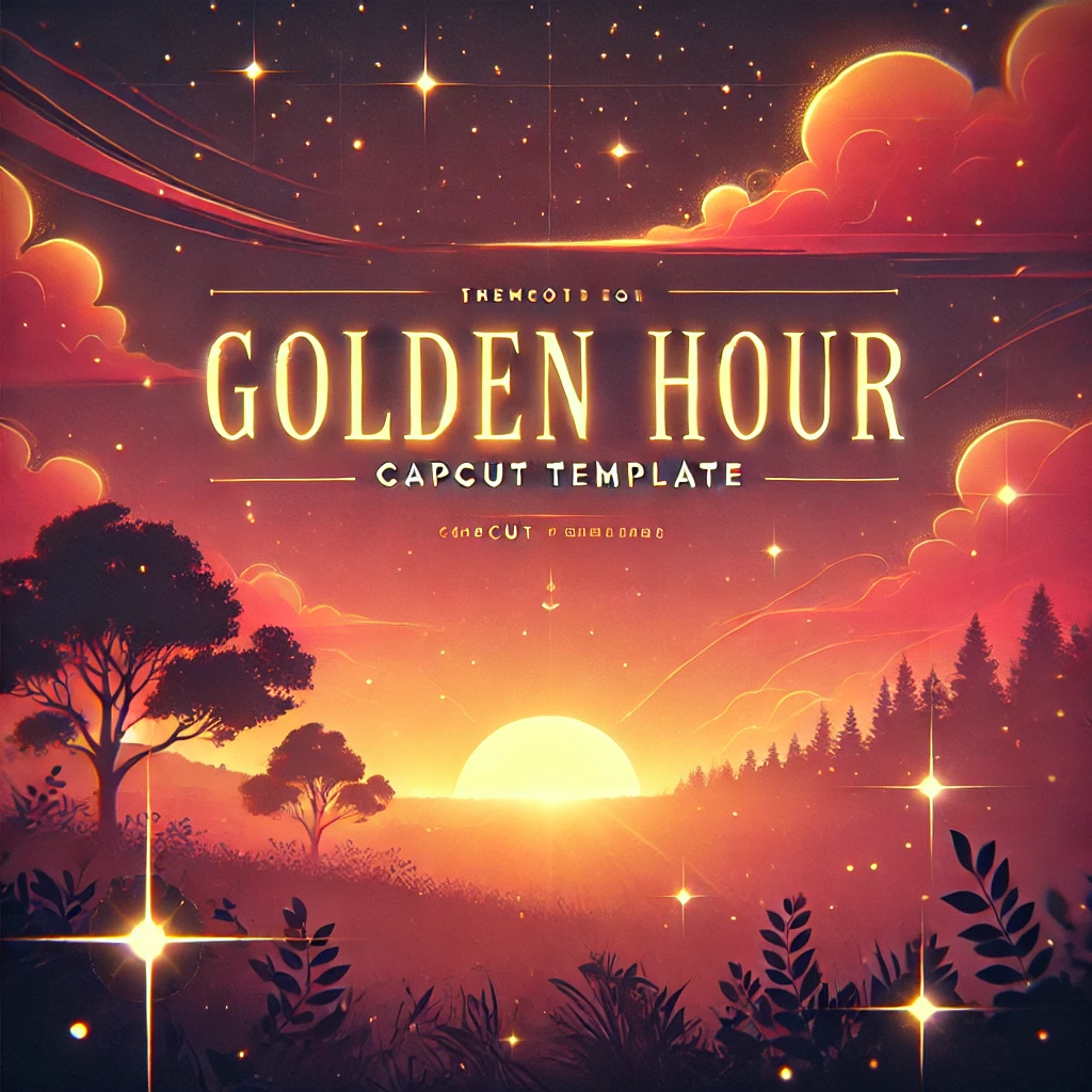 Golden Hour CapCut Template