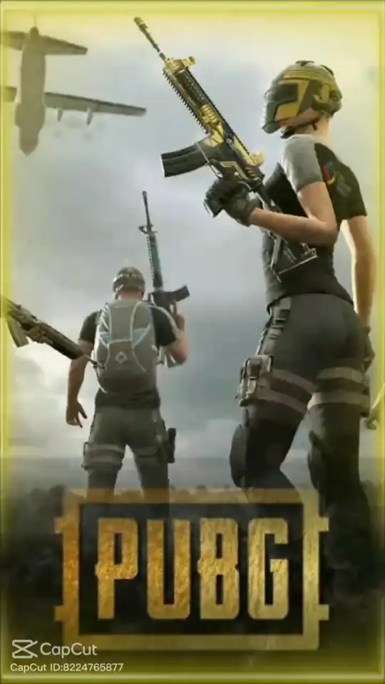 PUBG capcut template