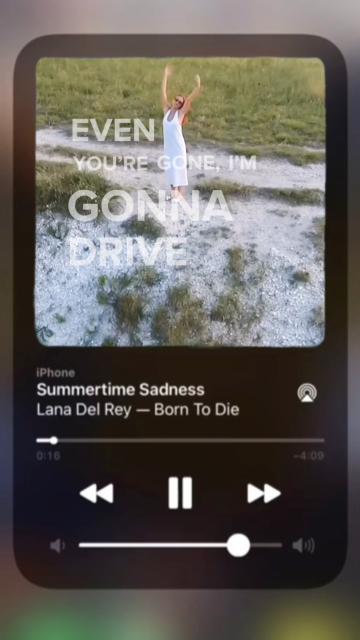 summertime sadness capcut template